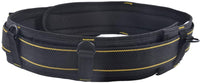 AISENIN 3 inch Padded Tool Belt Work Tool Belt for Heavy Duty Work(Yellow and Black)